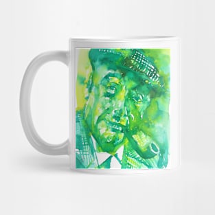 PABLO NERUDA - watercolor portrait.6 Mug